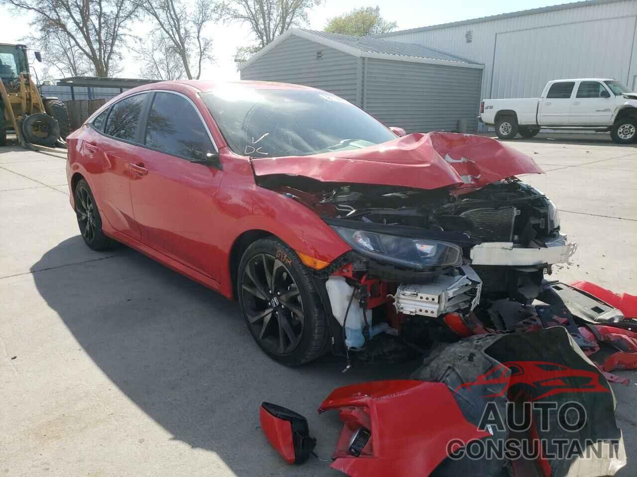 HONDA CIVIC 2019 - 2HGFC2F80KH572244