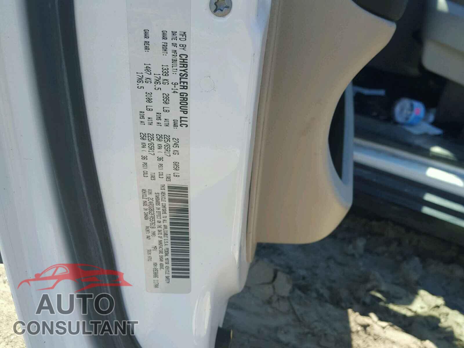 DODGE CARAVAN 2015 - 2C4RDGBG2FR557618