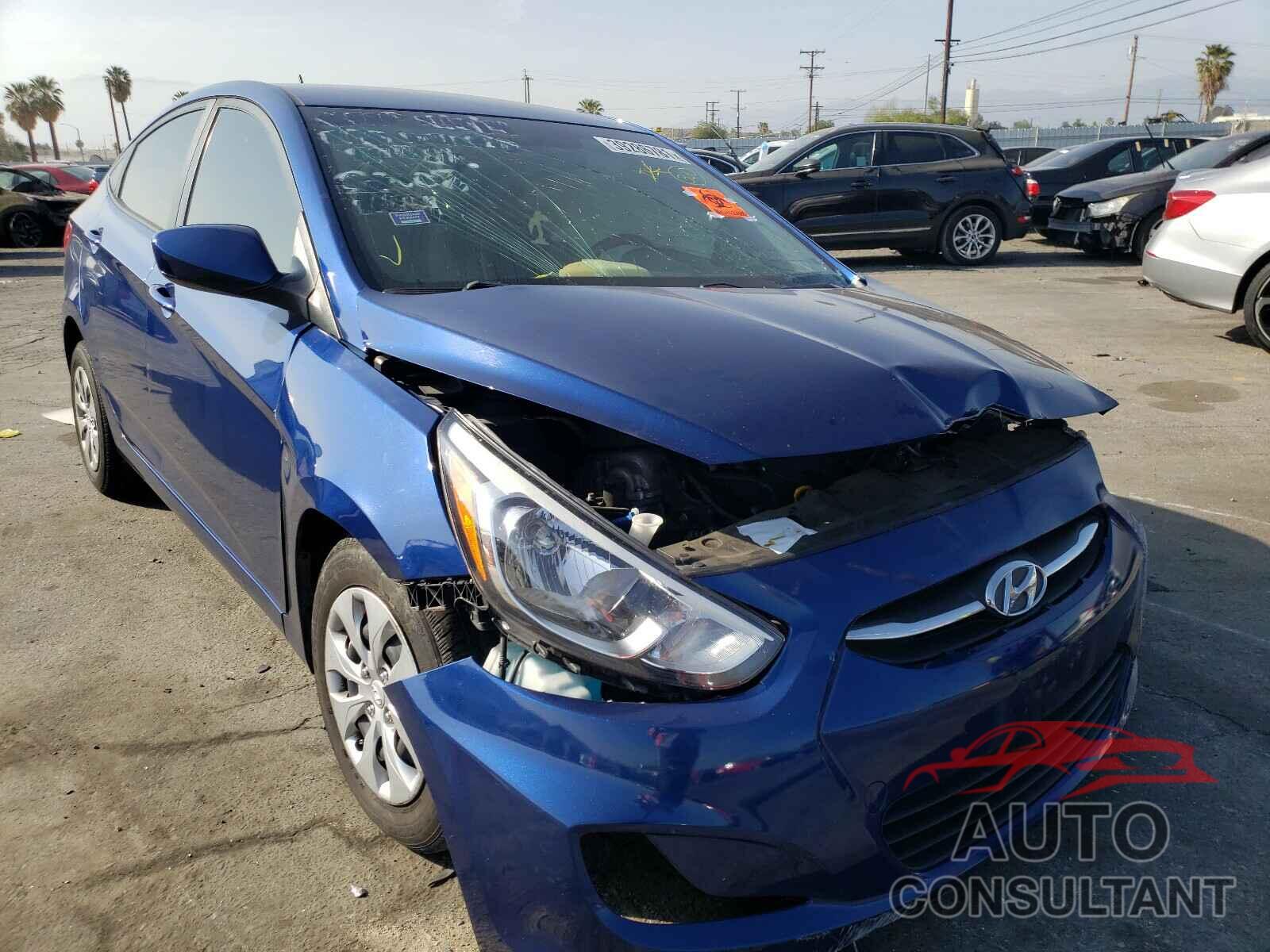 HYUNDAI ACCENT 2017 - KMHCT4AE6HU273918