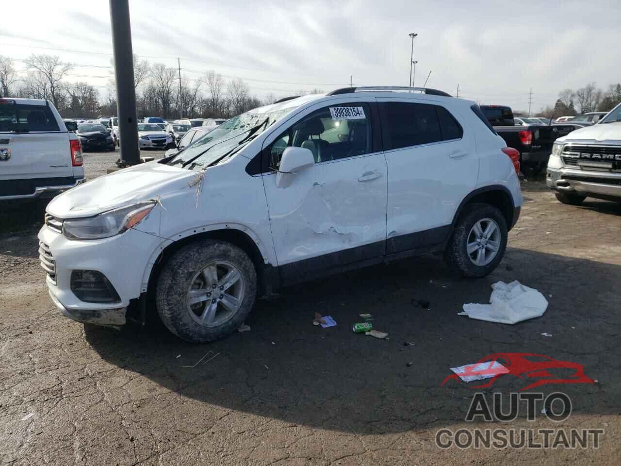 CHEVROLET TRAX 2020 - KL7CJPSB3LB318539