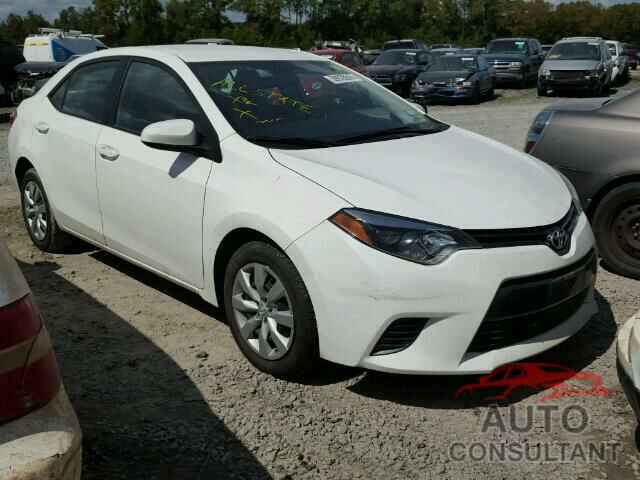 TOYOTA COROLLA 2016 - 5YFBURHE4GP509333