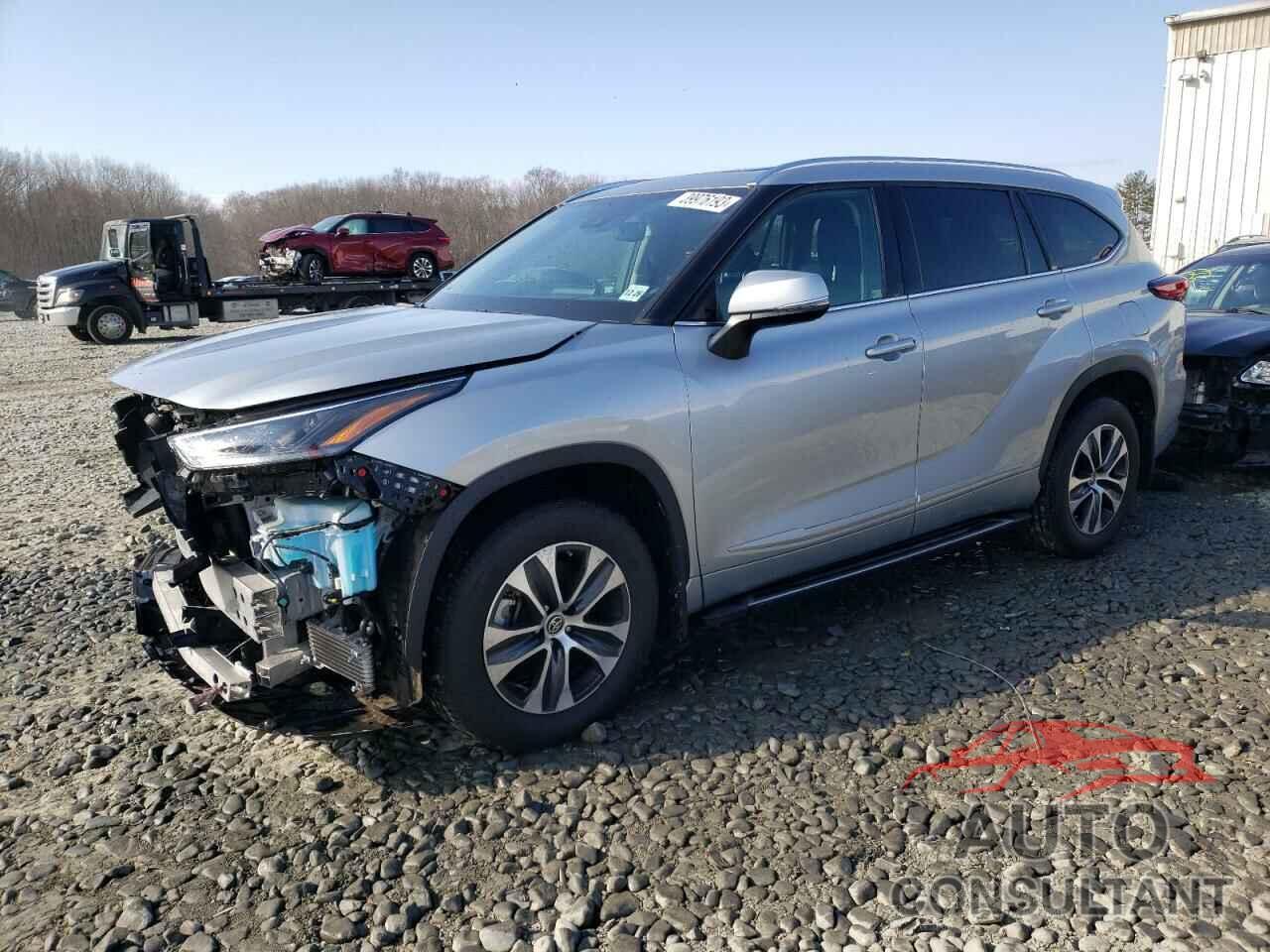 TOYOTA HIGHLANDER 2021 - 5TDGZRBH7MS066270