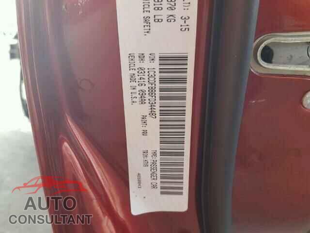 DODGE DART 2015 - 1C3CDFBB6FD344487