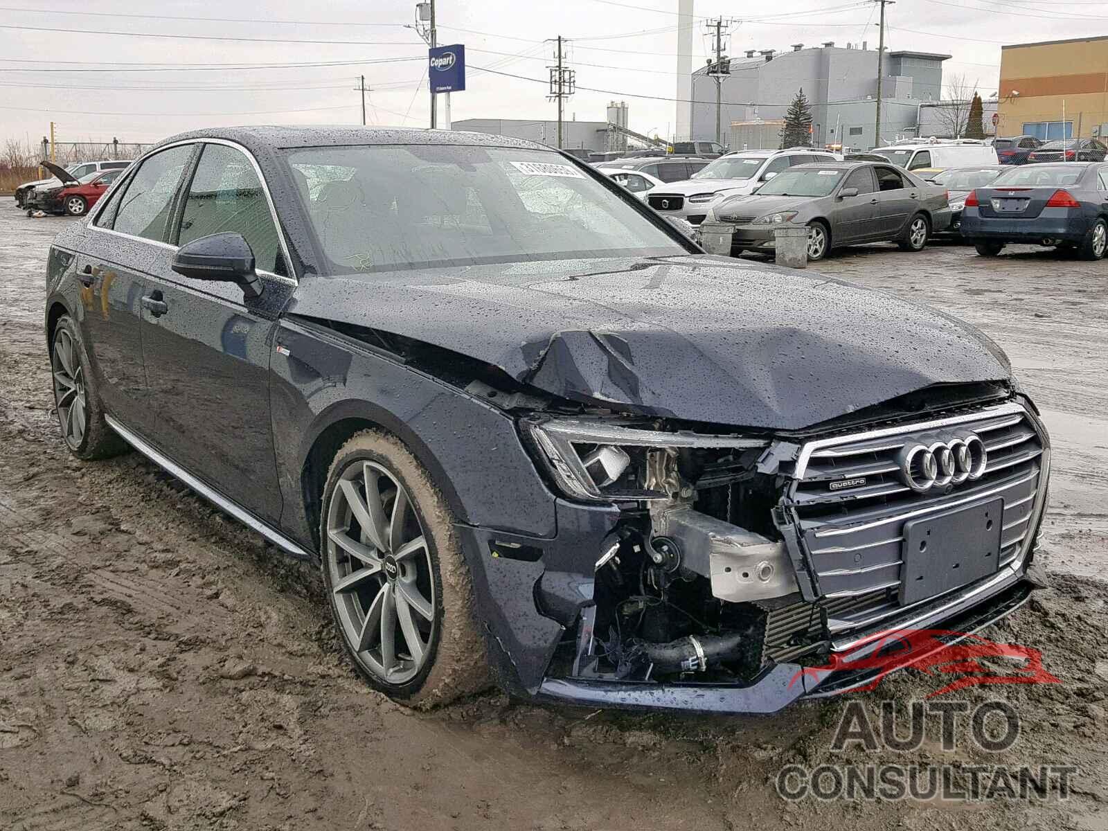 AUDI A4 2018 - 1FM5K8GT7JGC71298