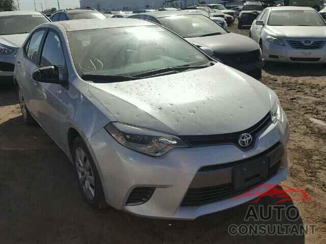 TOYOTA COROLLA 2016 - 2T1BURHE4GC638267