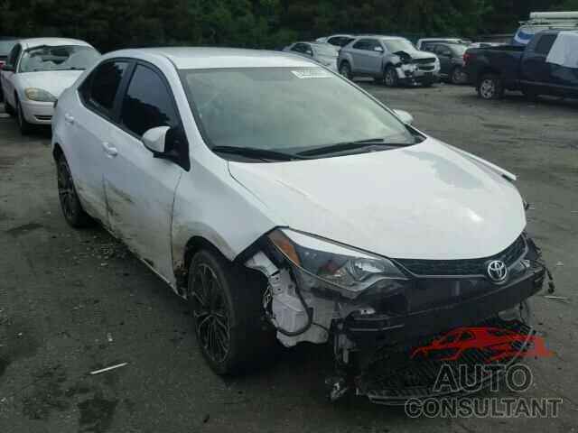TOYOTA COROLLA 2016 - 2T1BURHE0GC717905