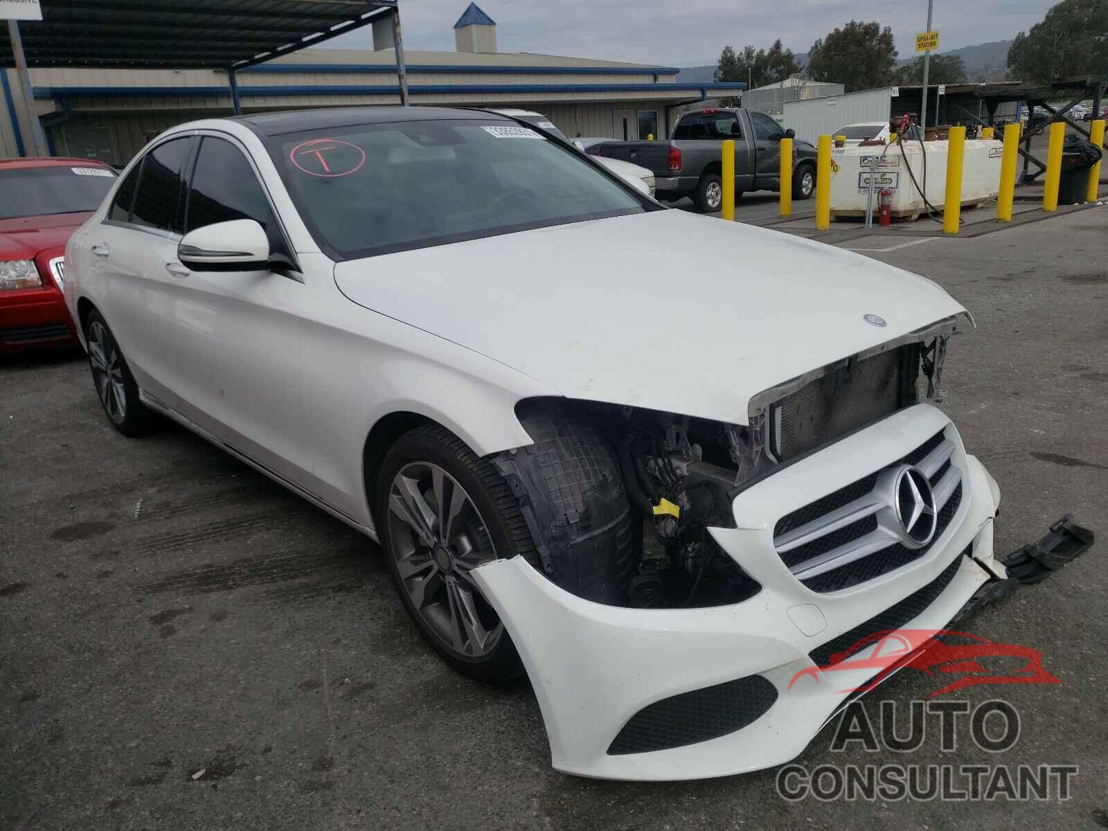 MERCEDES-BENZ C CLASS 2017 - 55SWF4JB8HU204430