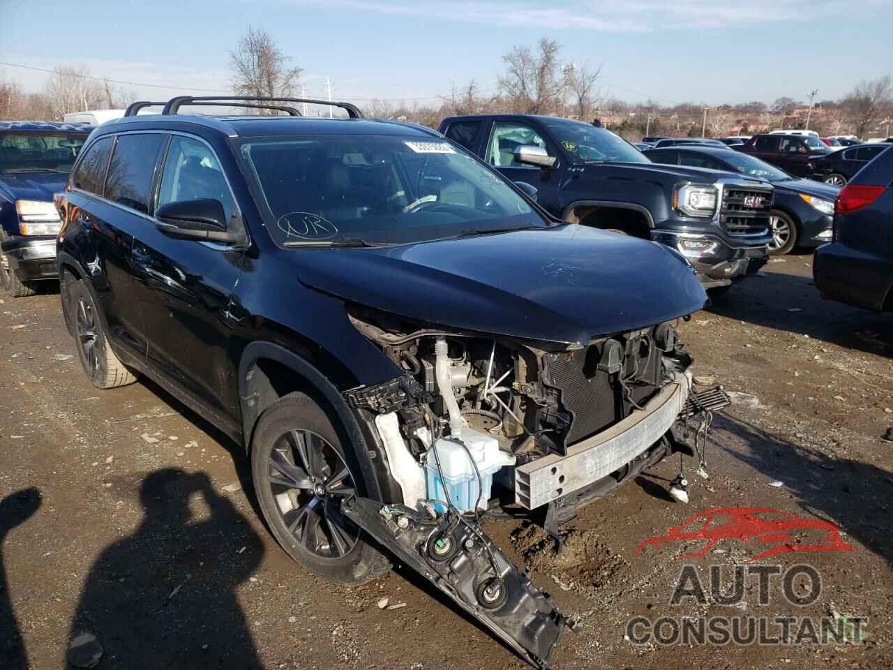 TOYOTA HIGHLANDER 2016 - 5TDJKRFH8GS278331