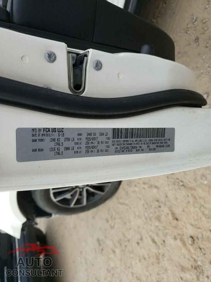 DODGE JOURNEY 2018 - 3C4PDCAB9JT386054