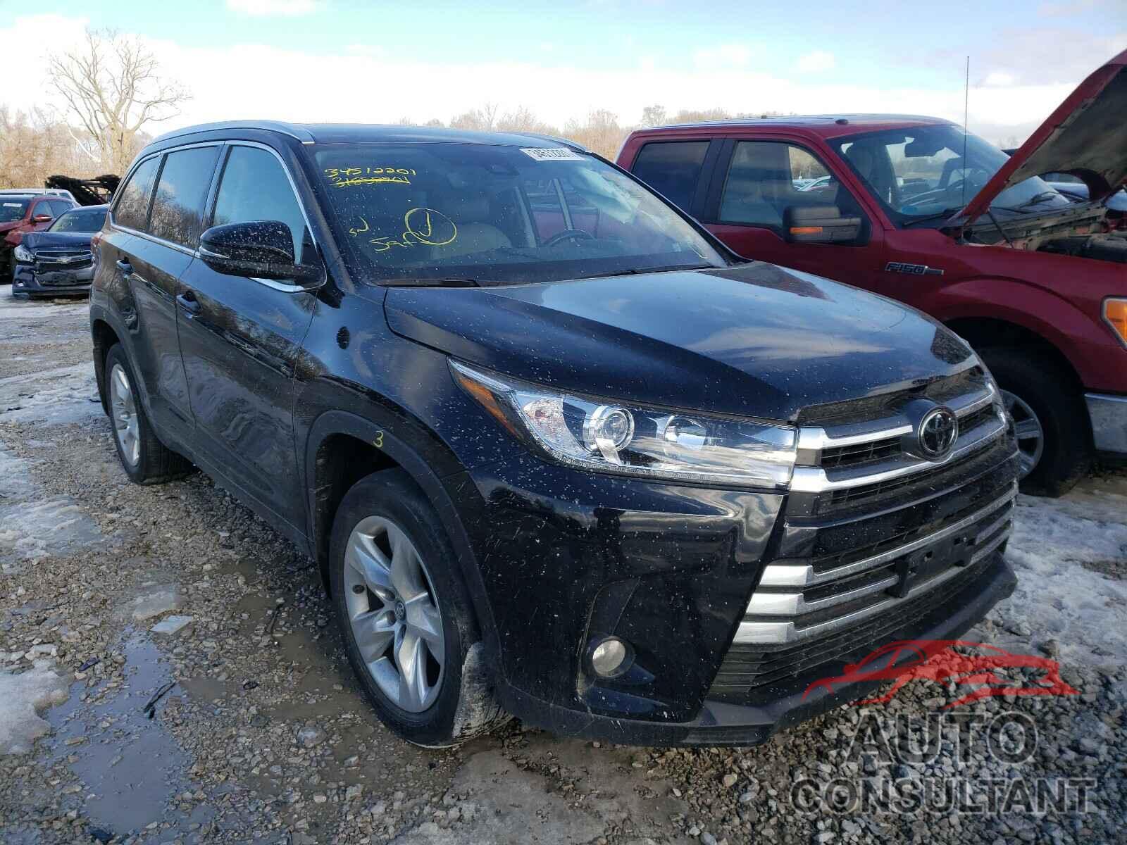 TOYOTA HIGHLANDER 2017 - 5TDDZRFH8HS438847