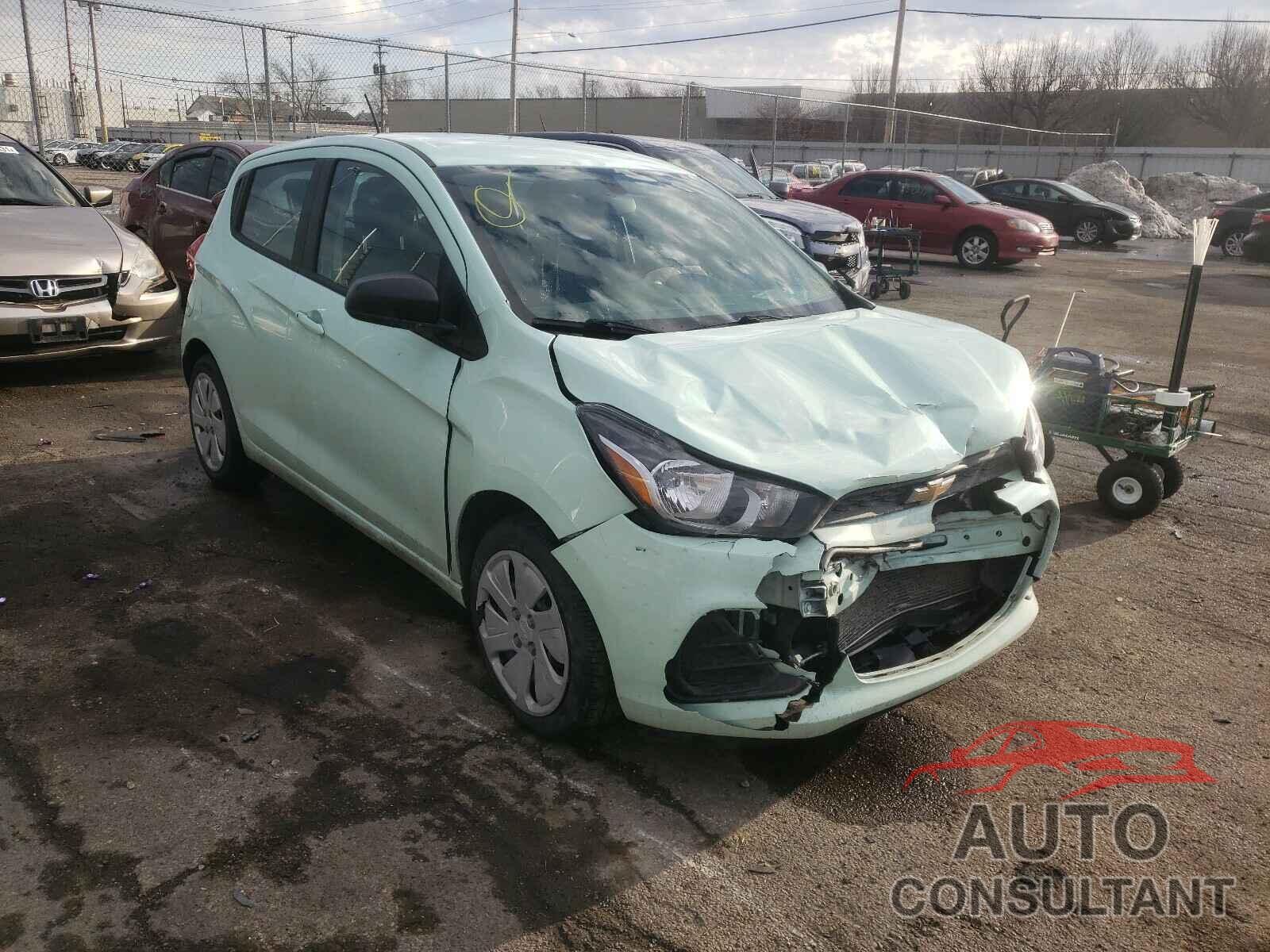 CHEVROLET SPARK 2018 - KL8CB6SA8JC447538