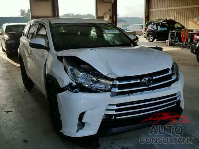 TOYOTA HIGHLANDER 2017 - 5TDZZRFH2HS217752
