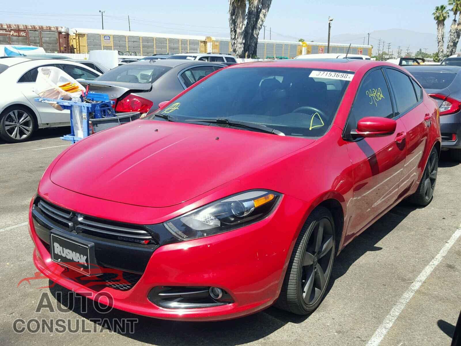 DODGE DART 2015 - 1C3CDFEB8FD415782