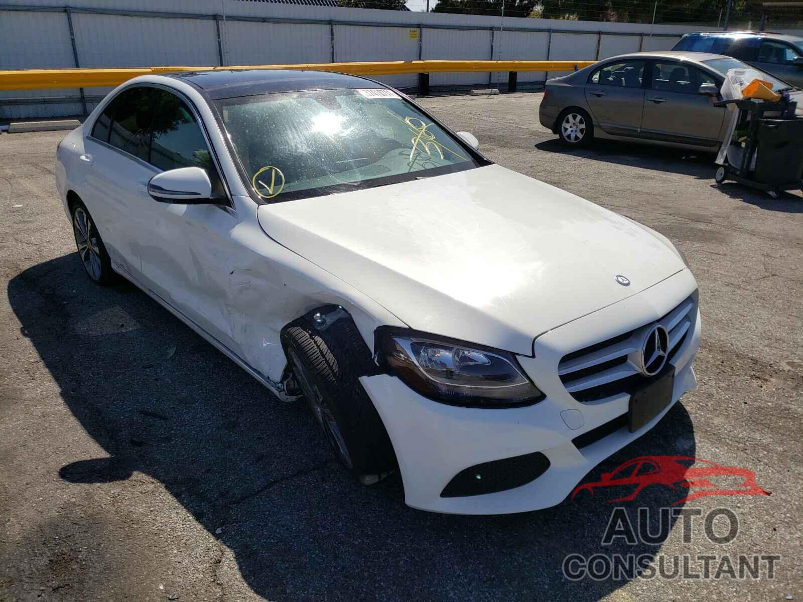 MERCEDES-BENZ C CLASS 2017 - 55SWF4JB9HU218921