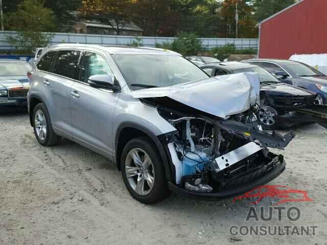 TOYOTA HIGHLANDER 2016 - 5TDDKRFH1GS307360