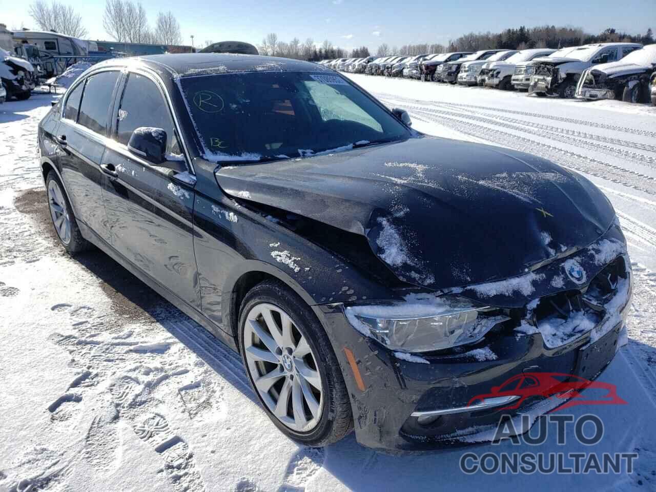 BMW 3 SERIES 2017 - WBA8A3C57HK691341
