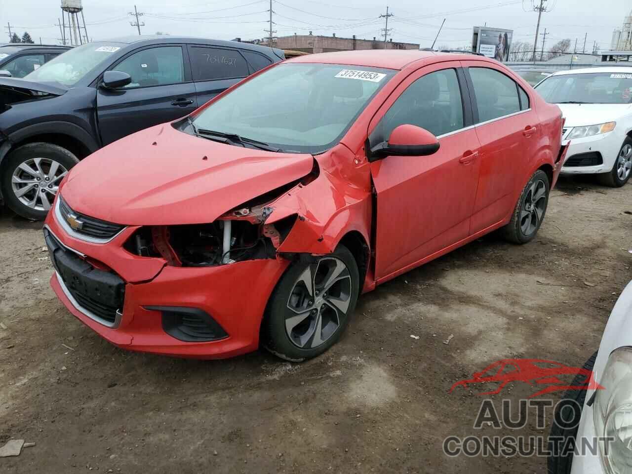 CHEVROLET SONIC 2019 - 1G1JF5SB2K4124967