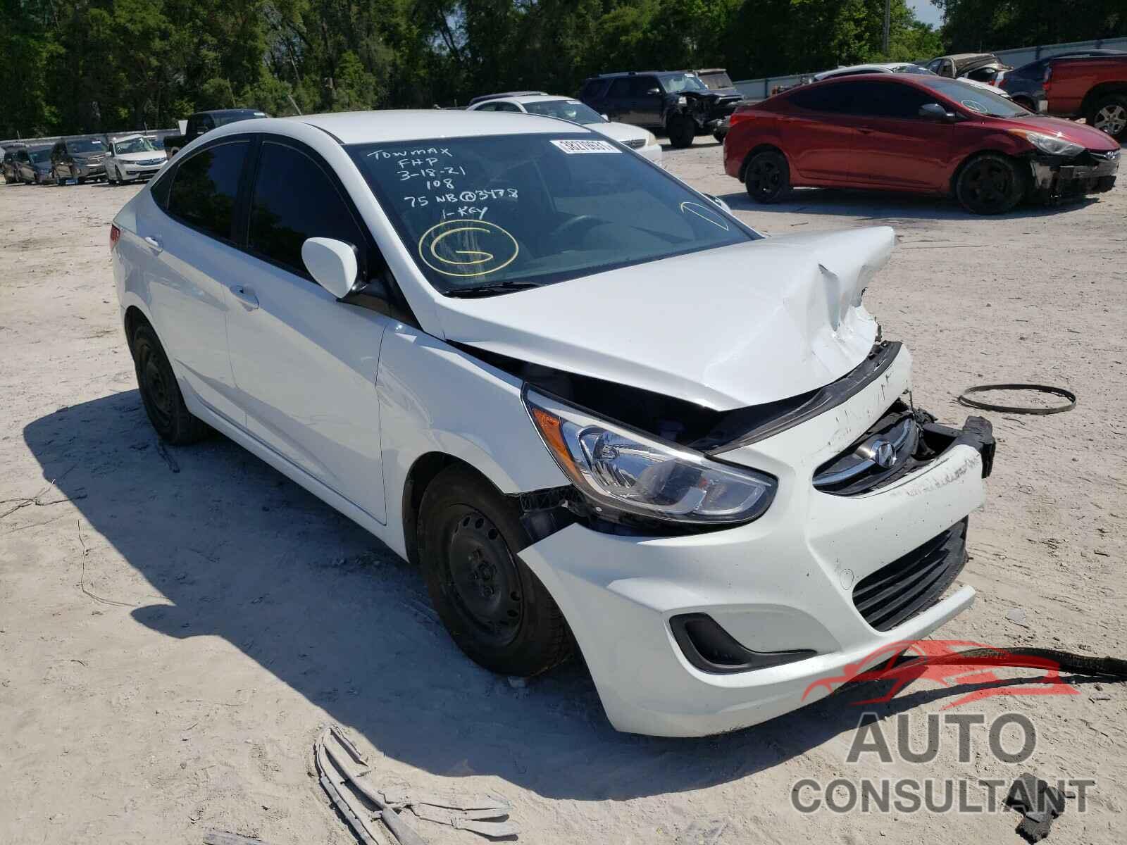 HYUNDAI ACCENT 2016 - KMHCT4AE1GU963607