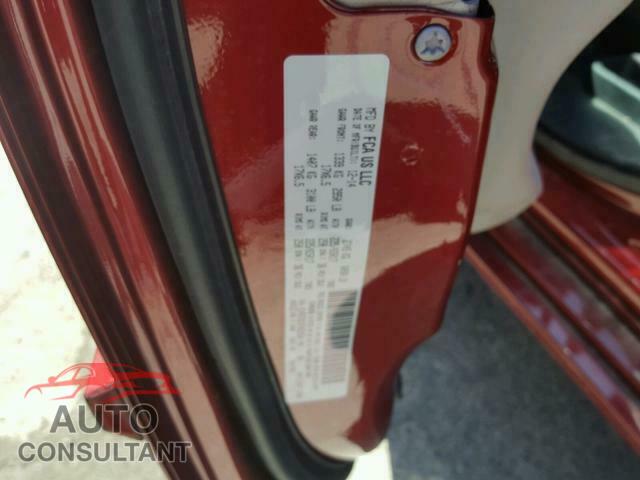 DODGE CARAVAN 2015 - 2C4RDGBG3FR652964