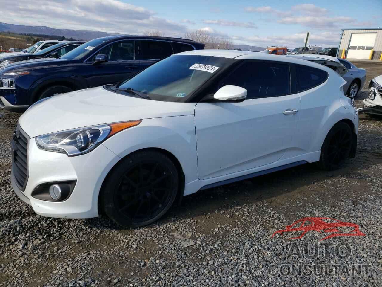 HYUNDAI VELOSTER 2017 - KMHTC6AE7HU308834