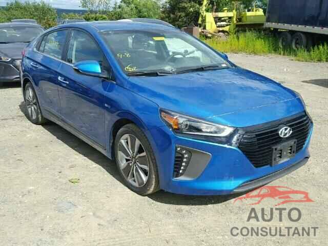 HYUNDAI IONIQ 2017 - KMHC85LC1HU029516