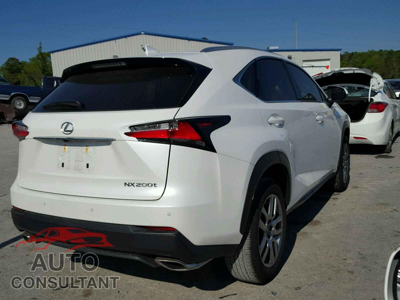 LEXUS NX 2016 - JTJYARBZ5G2024922