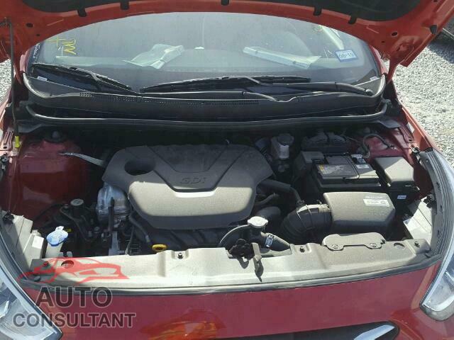 HYUNDAI ACCENT 2017 - KMHCT4AEXHU308475