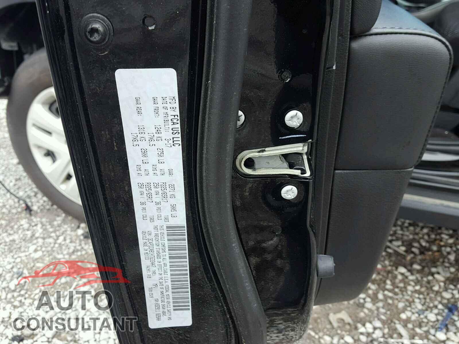 DODGE JOURNEY 2017 - 3C4PDCAB1HT633447