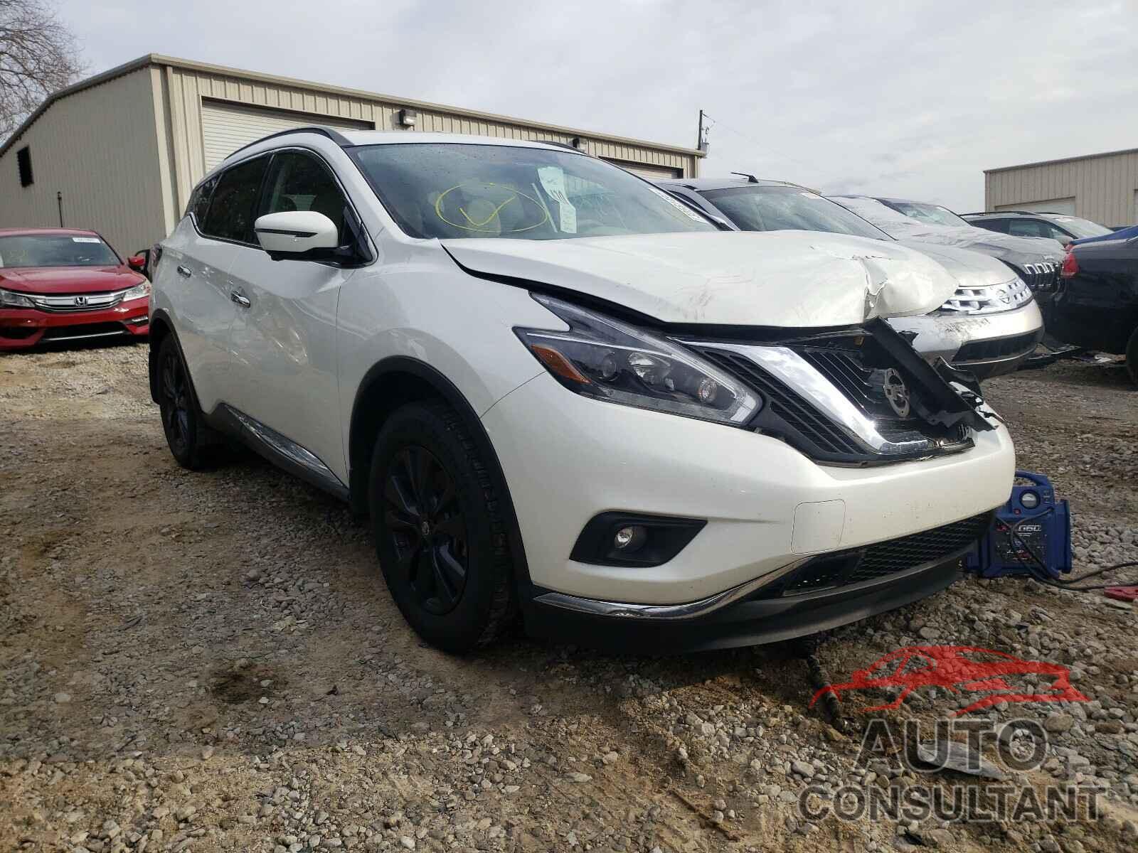 NISSAN MURANO 2018 - 5N1AZ2MG9JN173402