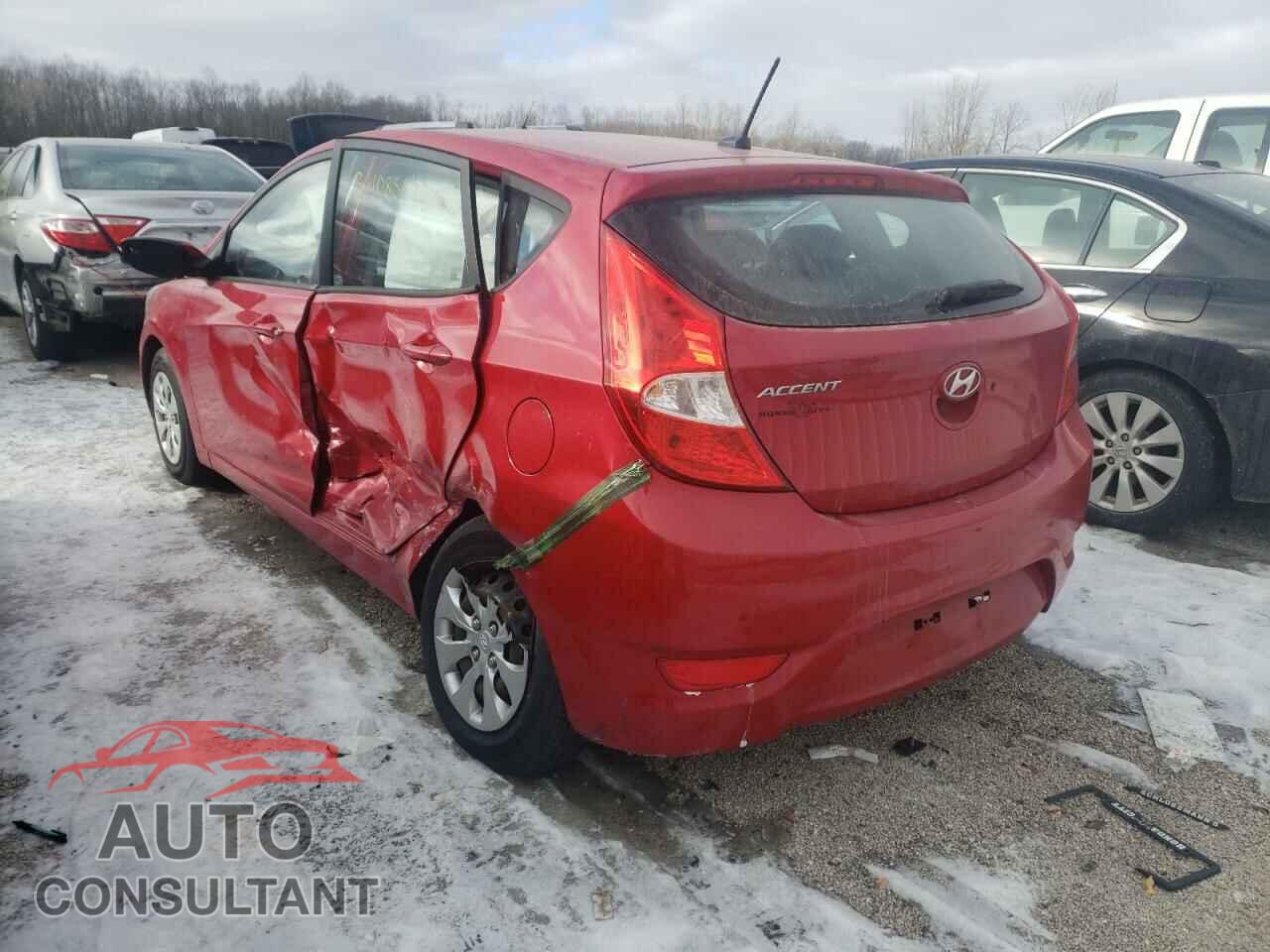 HYUNDAI ACCENT 2016 - KMHCT5AE9GU264747