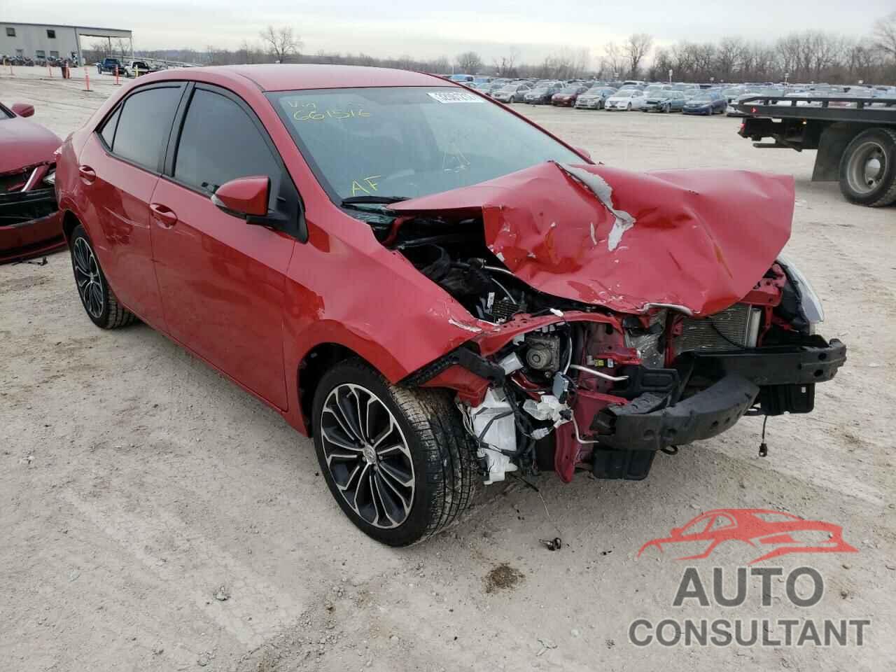 TOYOTA COROLLA 2016 - 2T1BURHE4GC661516