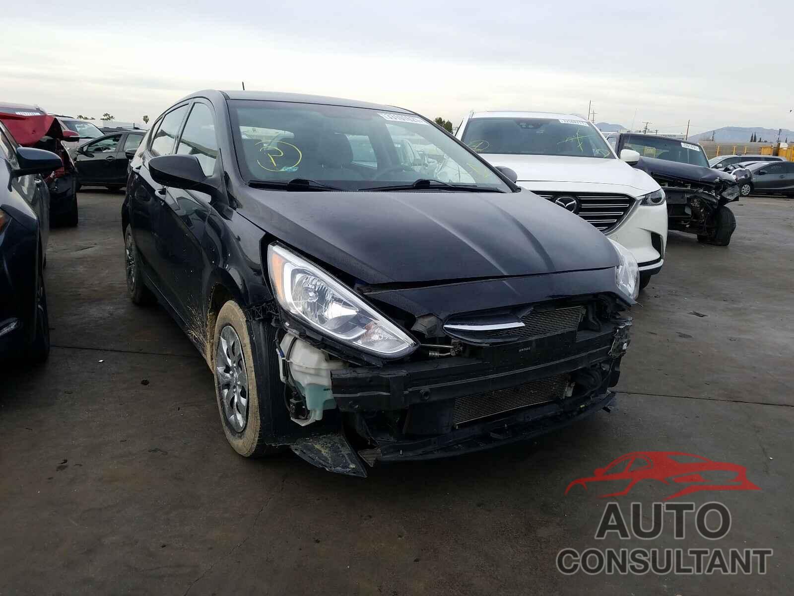 HYUNDAI ACCENT 2017 - KMHCT5AE4HU312267