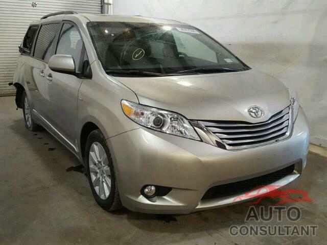 TOYOTA SIENNA 2017 - 5TDDZ3DC3HS158855