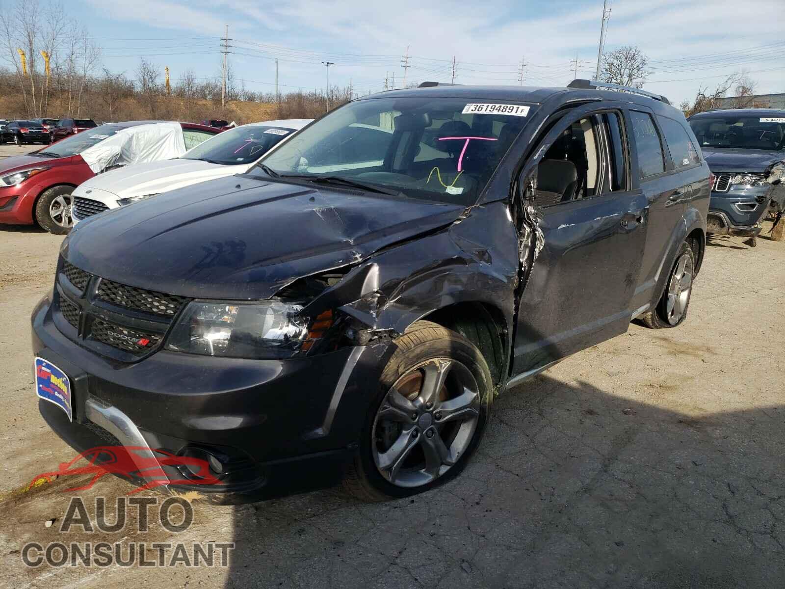 DODGE JOURNEY 2017 - 3C4PDDGG1HT567197