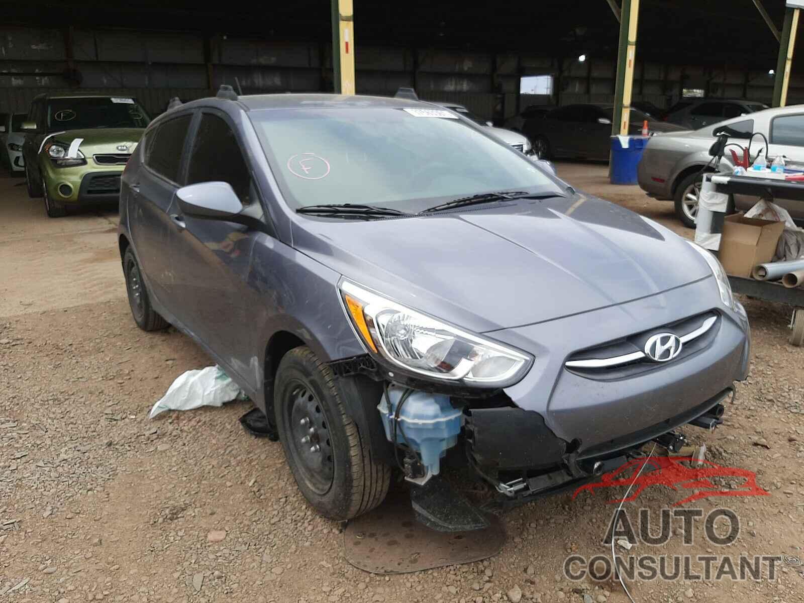 HYUNDAI ACCENT 2017 - KMHCT5AE5HU336139