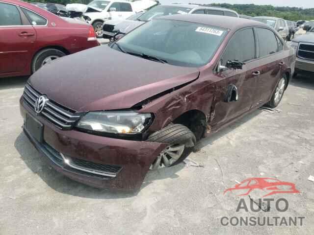 VOLKSWAGEN PASSAT 2012 - 1VWAH7A32CC026629