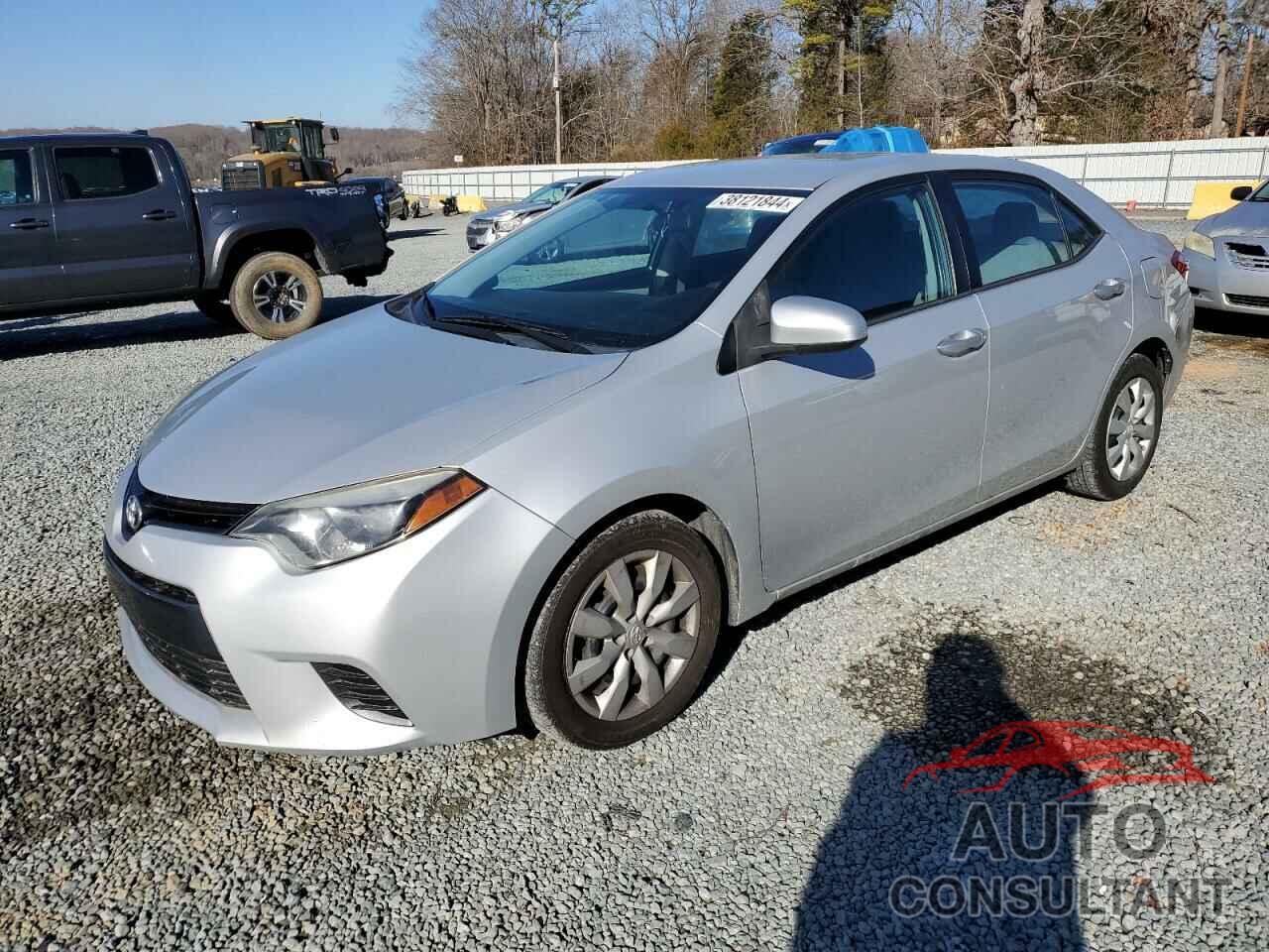 TOYOTA COROLLA 2015 - 2T1BURHE8FC360729
