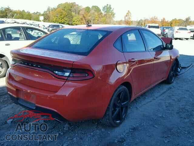 DODGE DART 2015 - 1C3CDFBB2FD242250