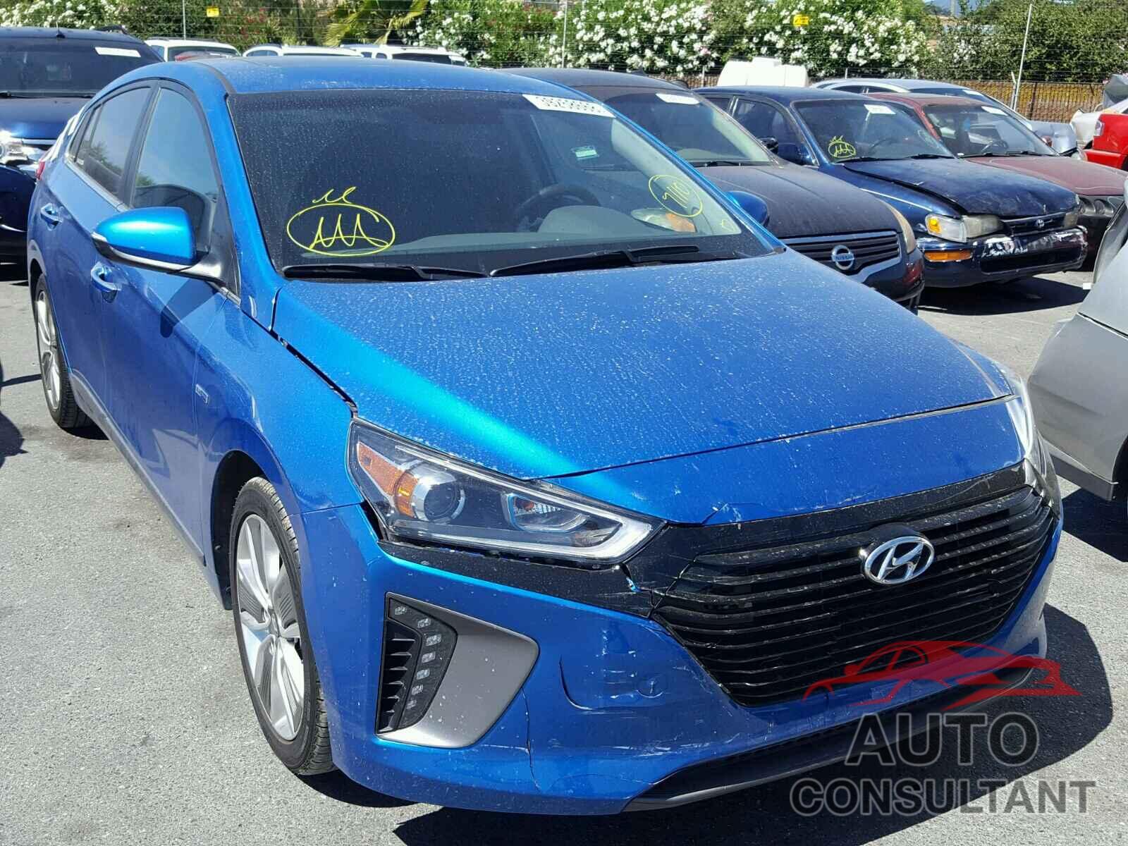 HYUNDAI IONIQ 2017 - KMHC85LC9HU049464