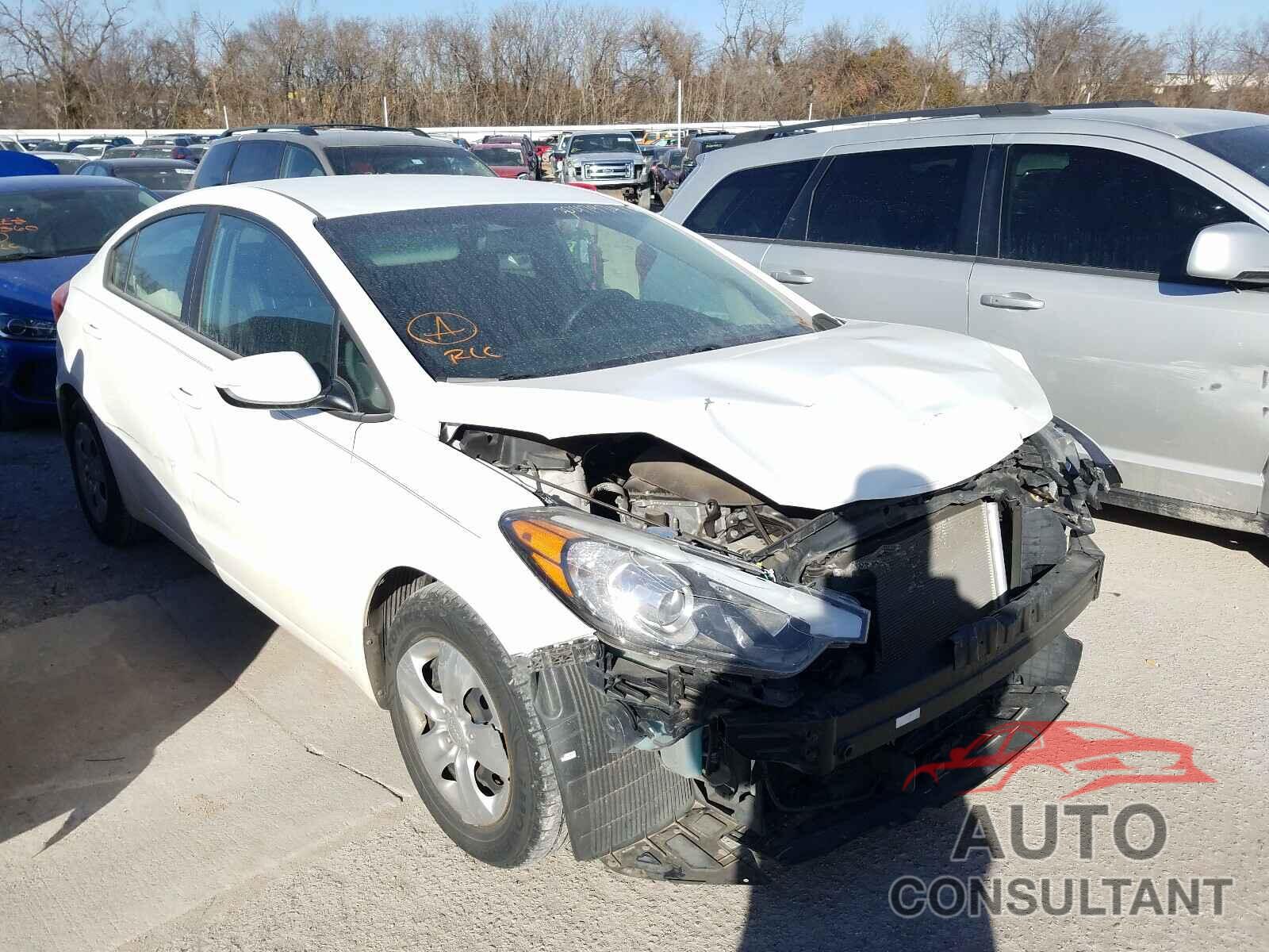 KIA FORTE 2016 - KNAFK4A68G5606400