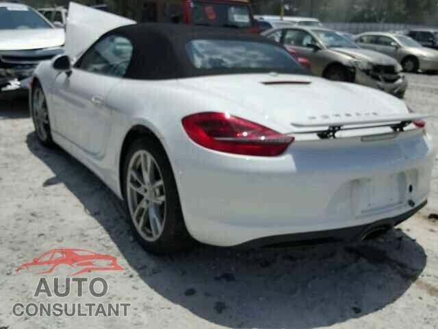PORSCHE BOXSTER 2016 - WP0CA2A80GS120258