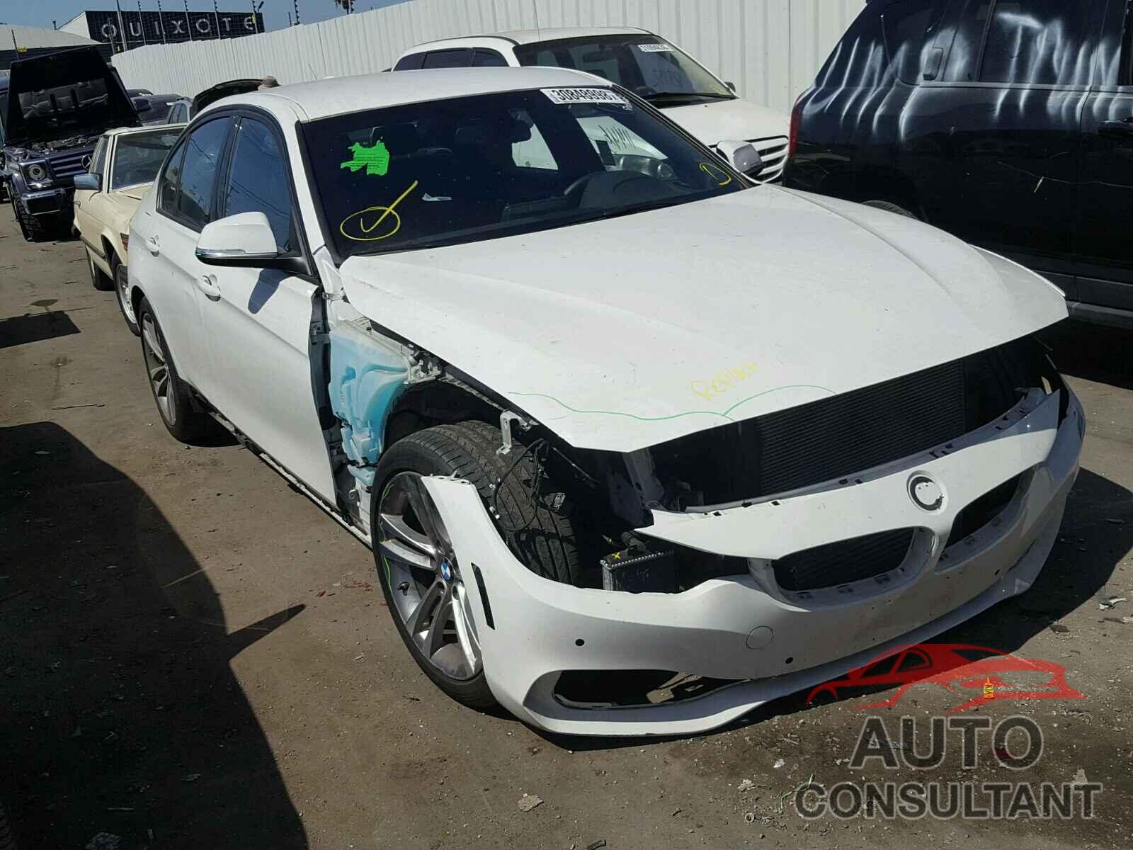 BMW 3 SERIES 2016 - WBA8E9G56GNT43335