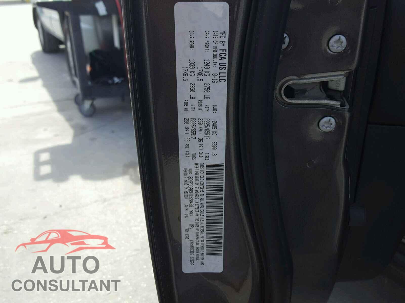 DODGE JOURNEY 2017 - 3C4PDCAB9HT520488