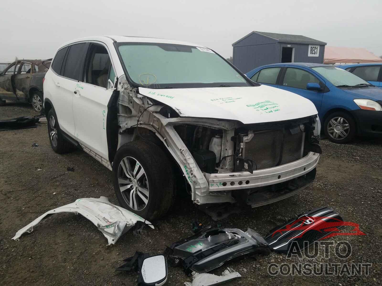 HONDA PILOT 2016 - 5FNYF6H76GB098422