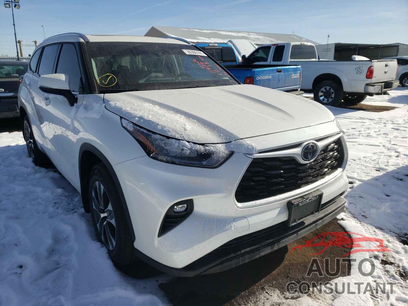 TOYOTA HIGHLANDER 2020 - 5TDHZRBH8LS505656