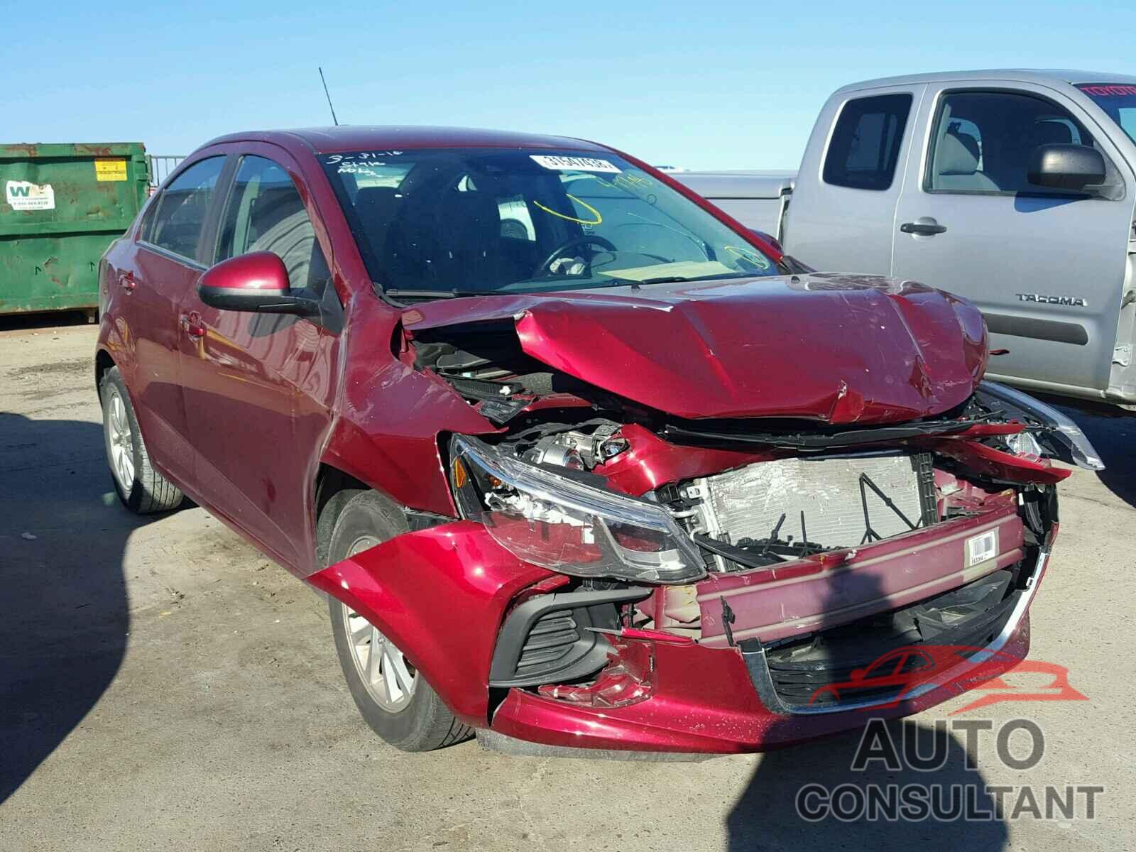 CHEVROLET SONIC 2017 - 1G1JD5SH4H4117036