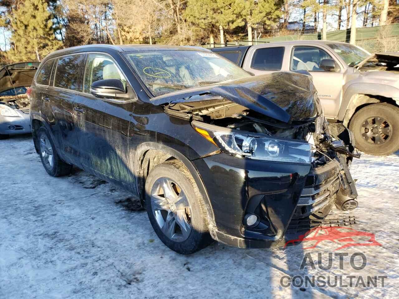 TOYOTA HIGHLANDER 2018 - 5TDDZRFH6JS843983