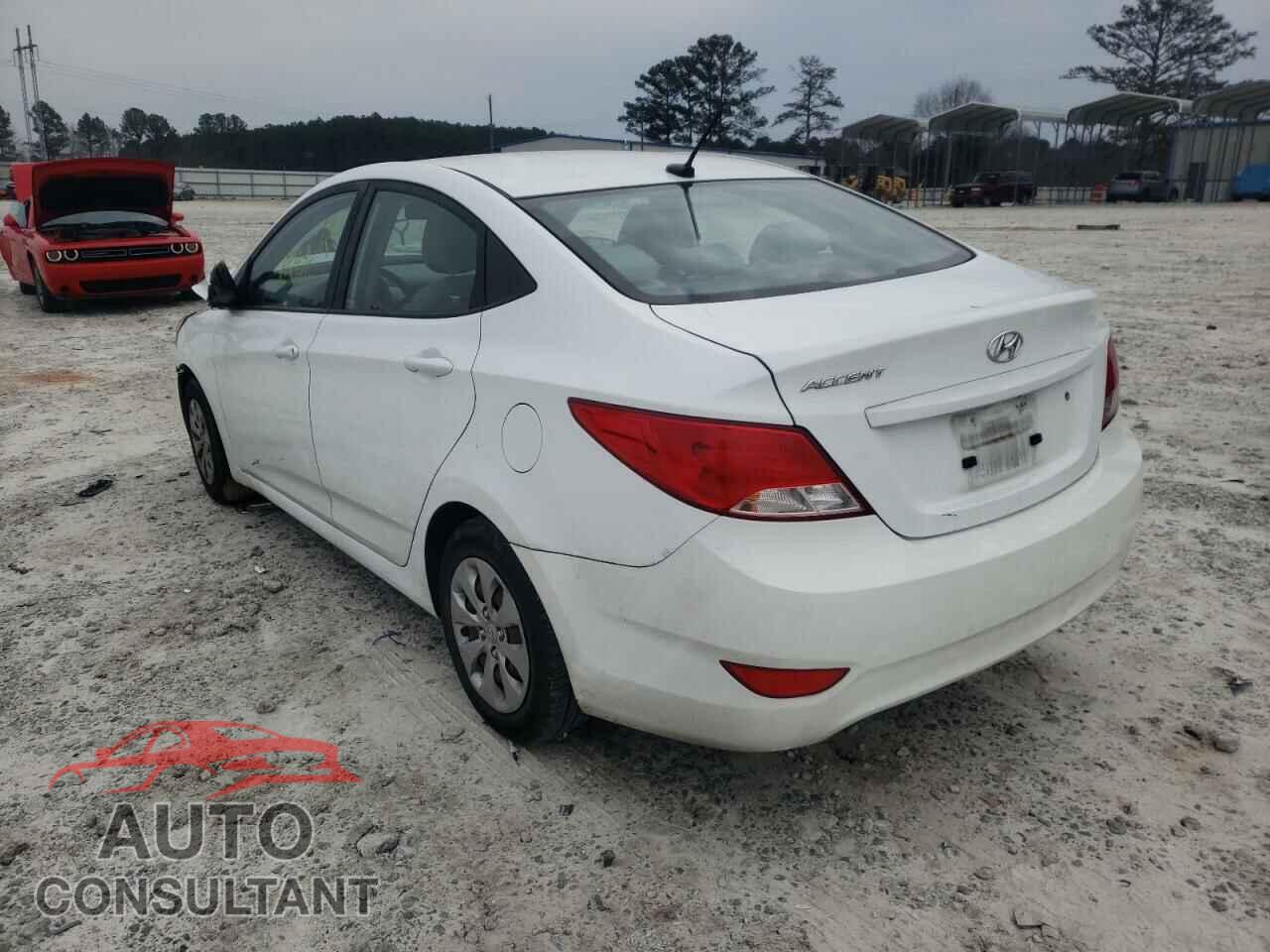 HYUNDAI ACCENT 2017 - KMHCT4AE9HU334825