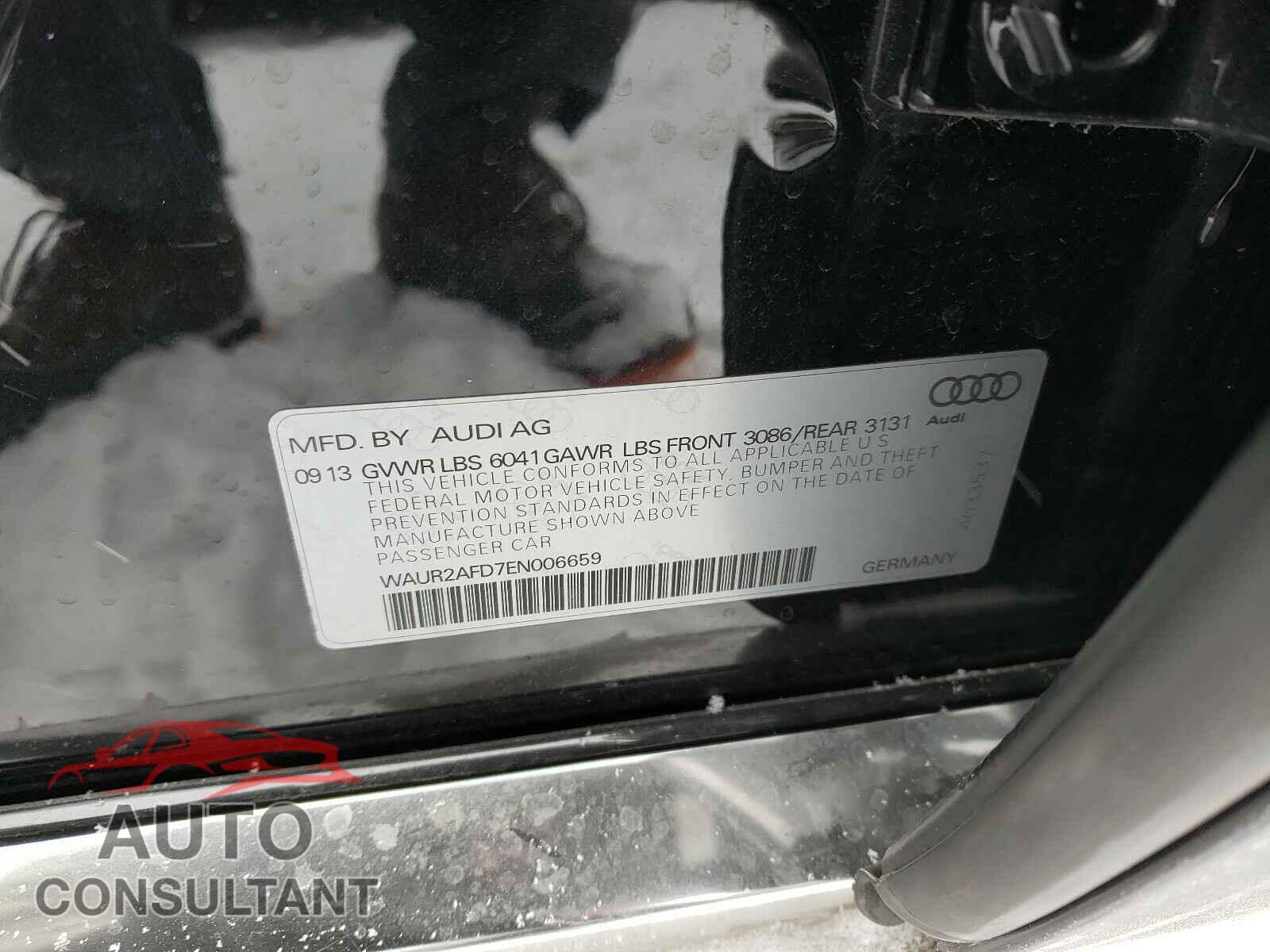 AUDI A8 2014 - WAUR2AFD7EN006659