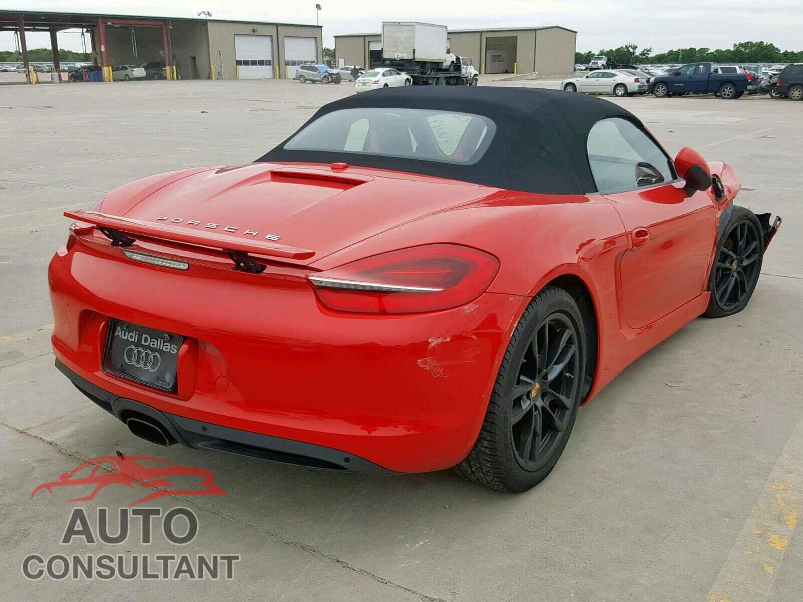 PORSCHE BOXSTER 2014 - WP0CA2A80ES120354